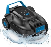 Swimming pool floor robot cleaner