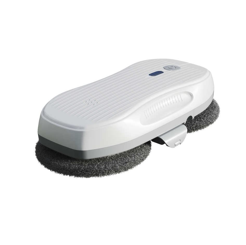 Robot Window cleaner Oval mode with swift moving with ultrasonic water spray